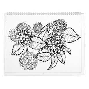 Colour Your Calendar colouring calendar