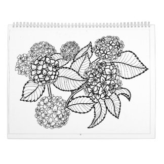 Colour Your Calendar colouring calendar