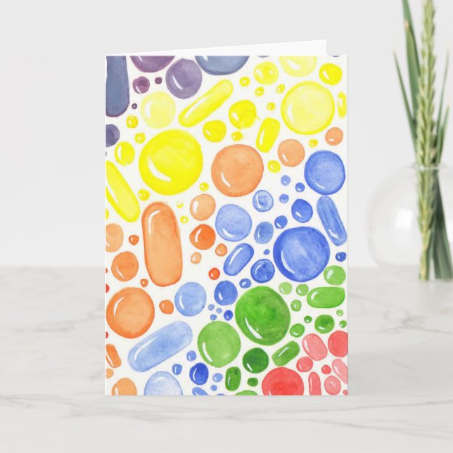 Colour your Day Spotty Card (Front)