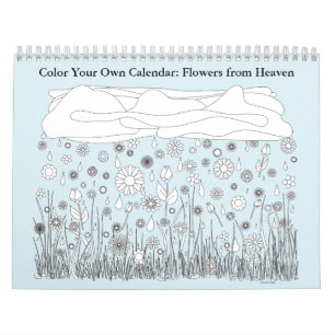 Colour Your Own Calendar
