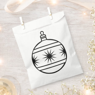 Colour-Your-Own Christmas Tree Ornament Set of 50 Favour Bag