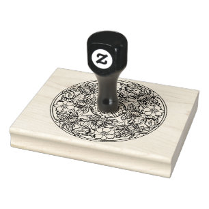 Colour Your Own Colouring Book Design Bee Insect Rubber Stamp