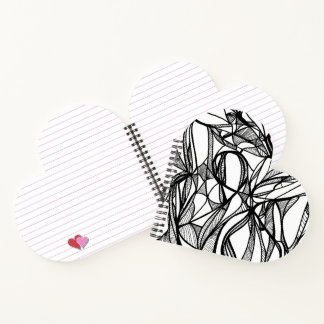 Colour Your Own Heart Notebook #2: colouring DIY f