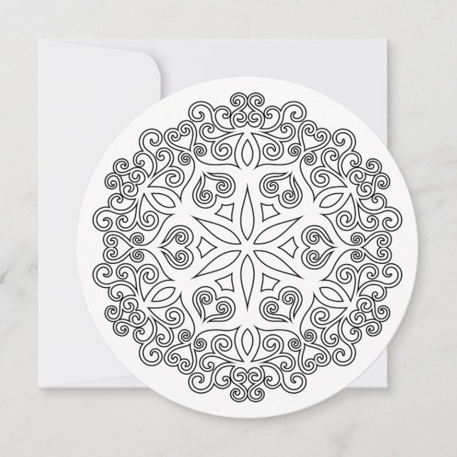 Colour Your Own MANDALA - DIY Colouring Book 2 (Front)
