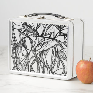 Colour Your Own Metal Lunchbox: DIY colouring fun Metal Lunch Box