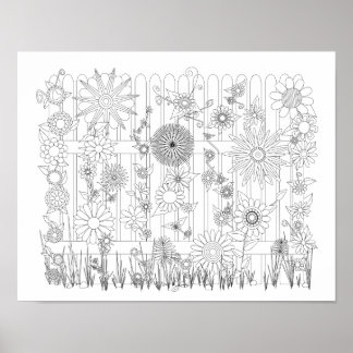 Colour Your Own Poster