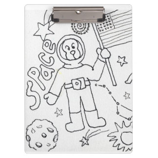 Colour Your Own Space Clipboard