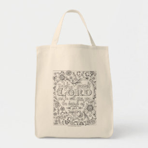 Colour Your Own Tote Bag with Scripture Art