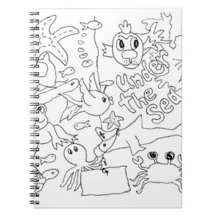 Colour Your Own -"Under the Sea" Photo Notebook