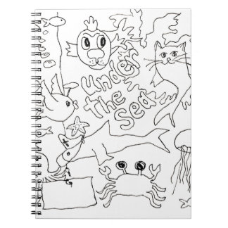 Colour Your Own -"Under the Sea" Photo Notebook