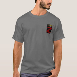 Colour Zombie Tab and Patch T-shirt