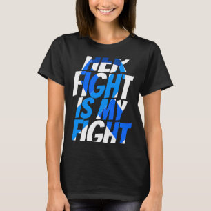 Colourectal Blue Ribbon Colon Cancer Awareness Shi T-Shirt