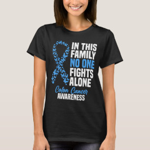 Colourectal Cancer Colon Cancer Awareness Month T-Shirt