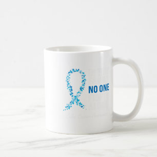 Colourectal Cancer Colon Cancer Blue Ribbon Coffee Mug