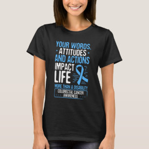 Colourectal Cancer Warrior Survivor Colonoscopy T-Shirt