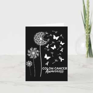 Colourectal Colon Cancer Awareness Colonoscopy Blu Card