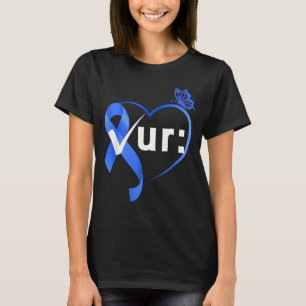 Colourectal Colon Cancer Awareness Month Check T-Shirt