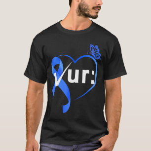 Colourectal colon cancer awareness month check T-Shirt