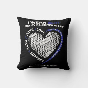 Colourectal Daughter In Law Colon Awareness Cushion