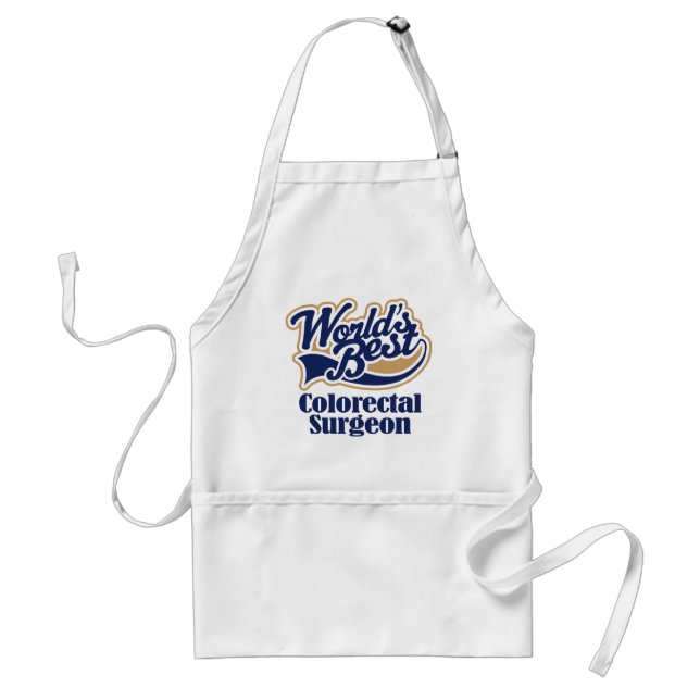 Colourectal Surgeon Gift Standard Apron (Front)