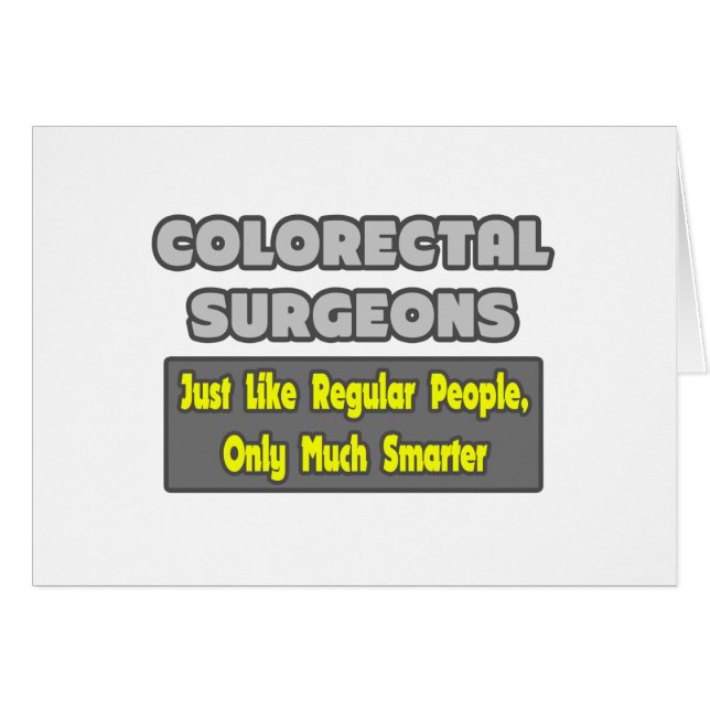 Colourectal Surgeons ... Smarter (Front Horizontal)