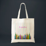 Coloured Art Pencils Custom Book Bag Back To Schoo<br><div class="desc">Coloured art pencils Back To School collection. Customisable book or tote bag to carry books or other belongings. Beautiful design of coloured art pencils and typography. Words and type colour can all be changed and customised to what you would like. Part of a collection able to be modified to suit...</div>