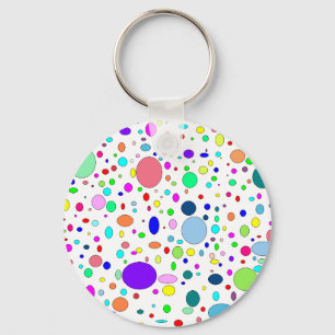 Coloured Bubbles Keychain