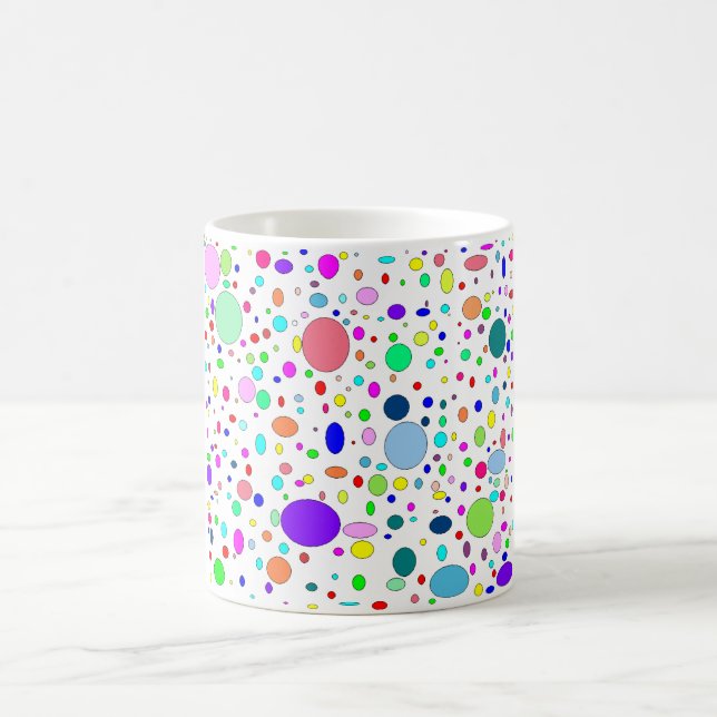 Coloured Bubbles Mug (Center)