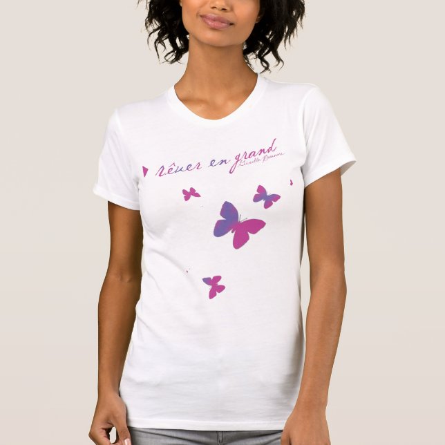coloured butterflies T-Shirt (Front)