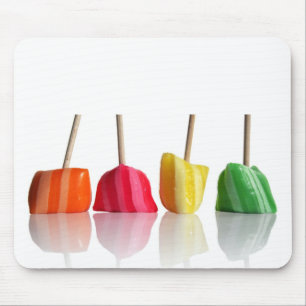 Coloured candies mouse pad