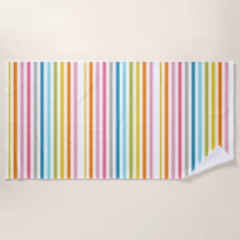 Coloured Candy Stripes