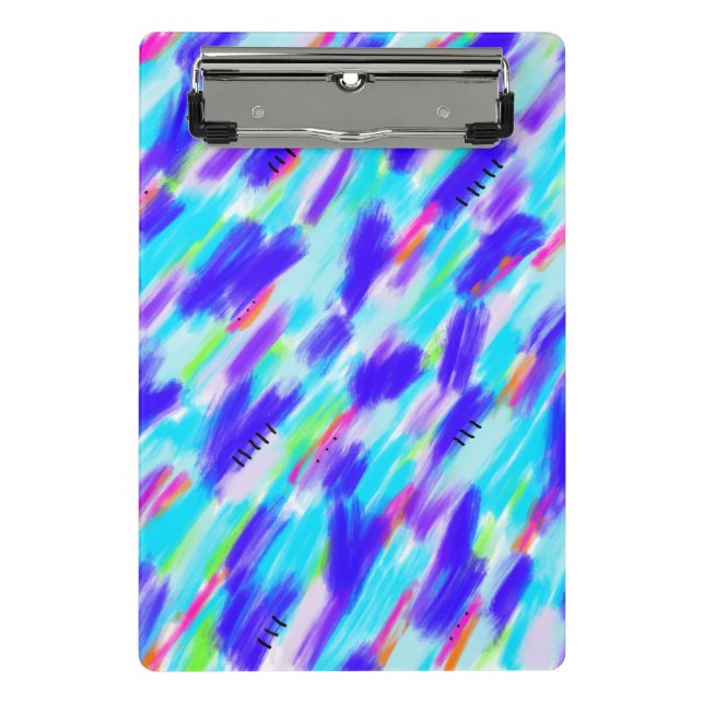 Coloured Chaos Mini Clipboard (Front)