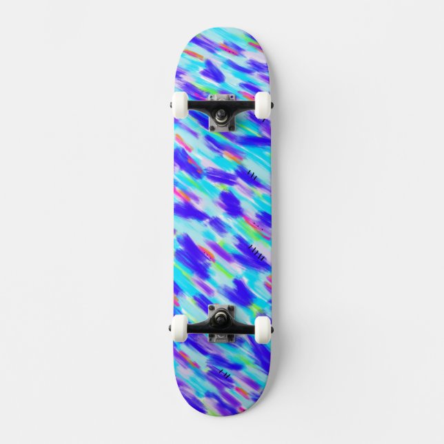Coloured Chaos Skateboard (Front)