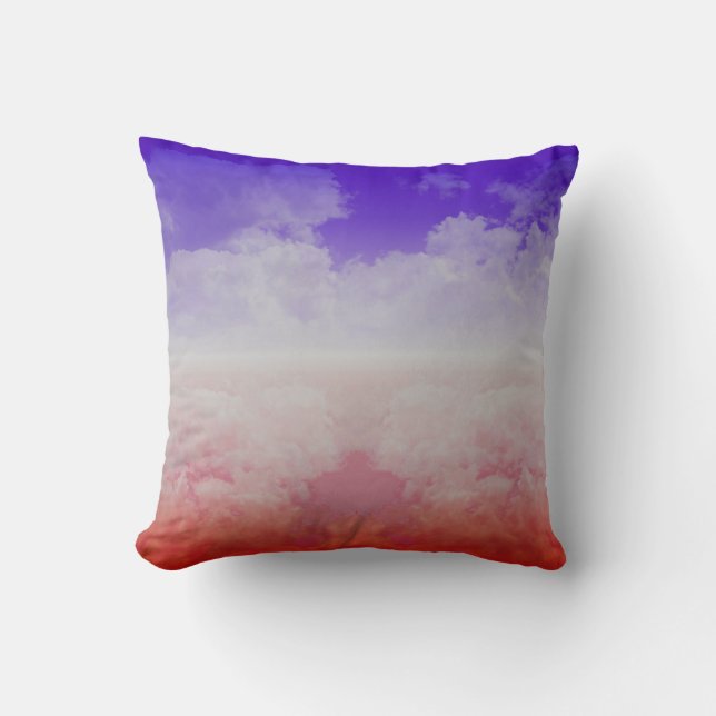 Coloured Clouds Three Cushion (Front)