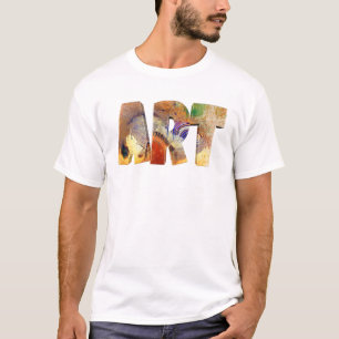 Coloured Colour Art Text Man Gentleman Boy T-Shirt