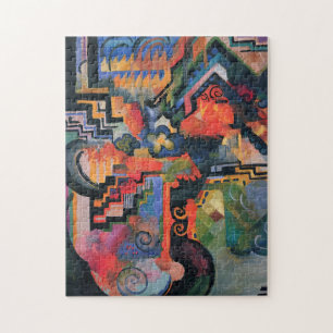 “Coloured Composition” Art puzzle