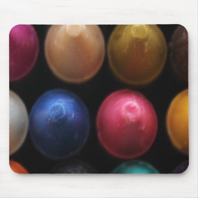 Coloured Crayons Mouse Pad (Front)