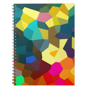 Coloured Crystals Notebook