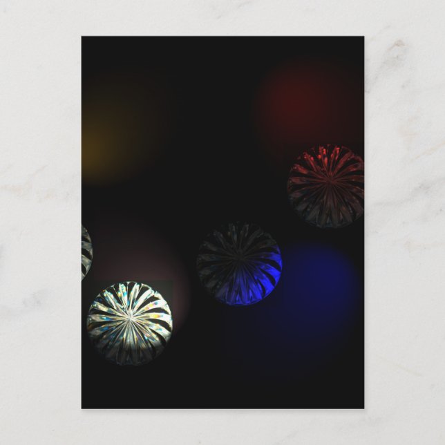 Coloured Cystal Imager Postcard (Front)