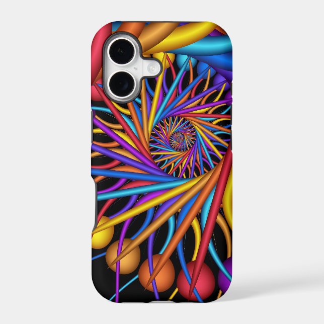 Coloured Dew Drops, Abstract iPhone 5 case (Back)
