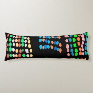 Coloured dots body cushion