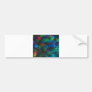 Coloured Dots Bumper Sticker