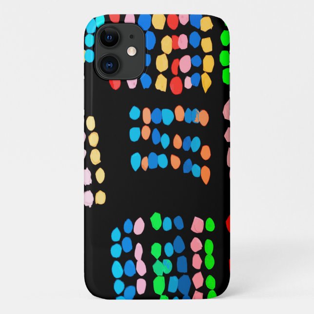 Coloured dots Case-Mate iPhone case (Back)