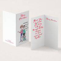 Coloured Drawing of 2 Close Friends and Their Dogs