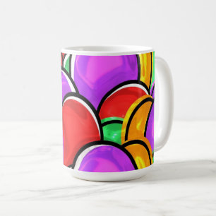 Coloured Easter Eggs 15 oz Coffee Mug