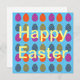 Coloured Easter Eggs Pattern