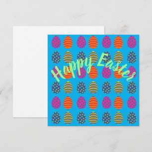 Coloured Easter Eggs Pattern