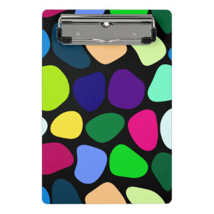 Coloured Flat Stone Mosaic I + your ideas Mini Clipboard