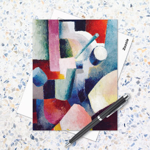 Coloured Forms 1914 August Macke Postcard
