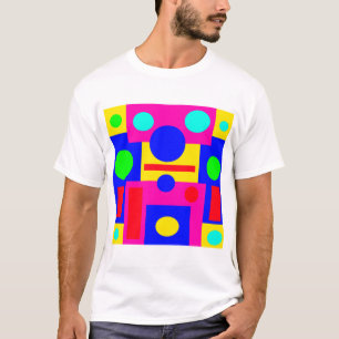 Coloured geometric shapes T-Shirt